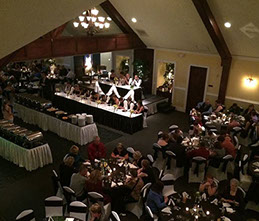 Picture above ballroom dining at Golden Glow in Bay City, Michigan.