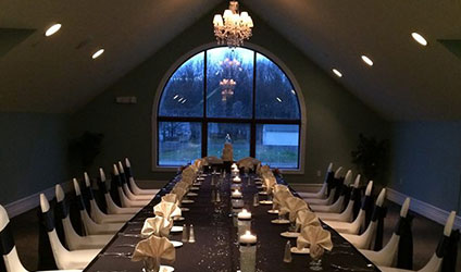 Foreman Room dining at Golden Glow Ballroom