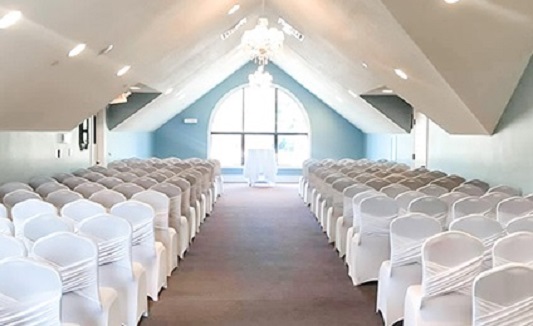 Foreman Room dining at Golden Glow Ballroom