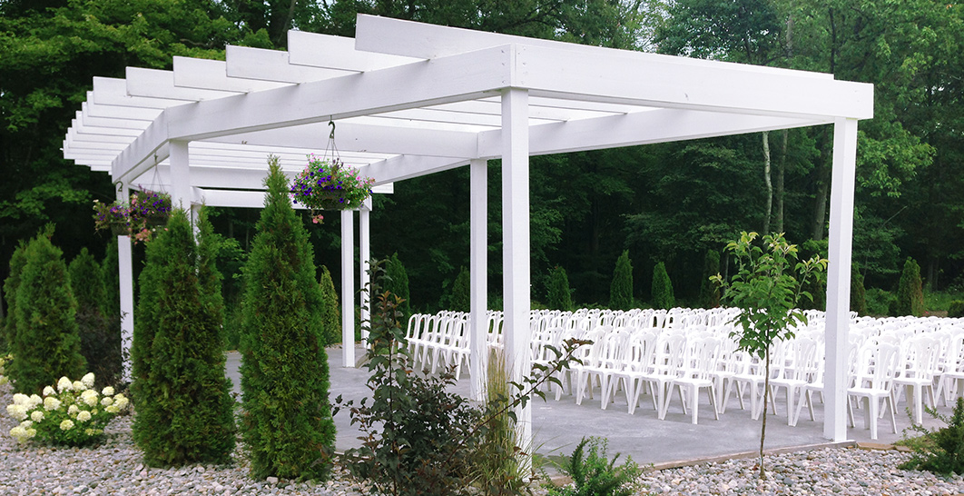 Glow Garden for wedding ceremony venue in Saginaw, MI